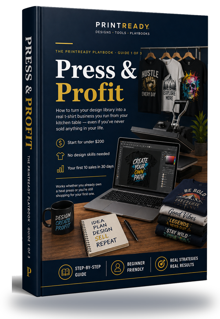 Press & Profit — the 32-page PrintReady playbook